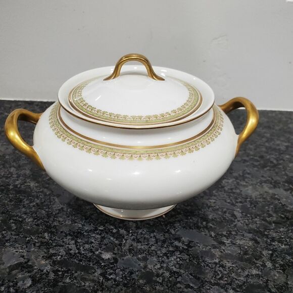 VINTAGE Haviland Schleiger #629 Sugar Bowl and Creamer - Picture 3 of 8